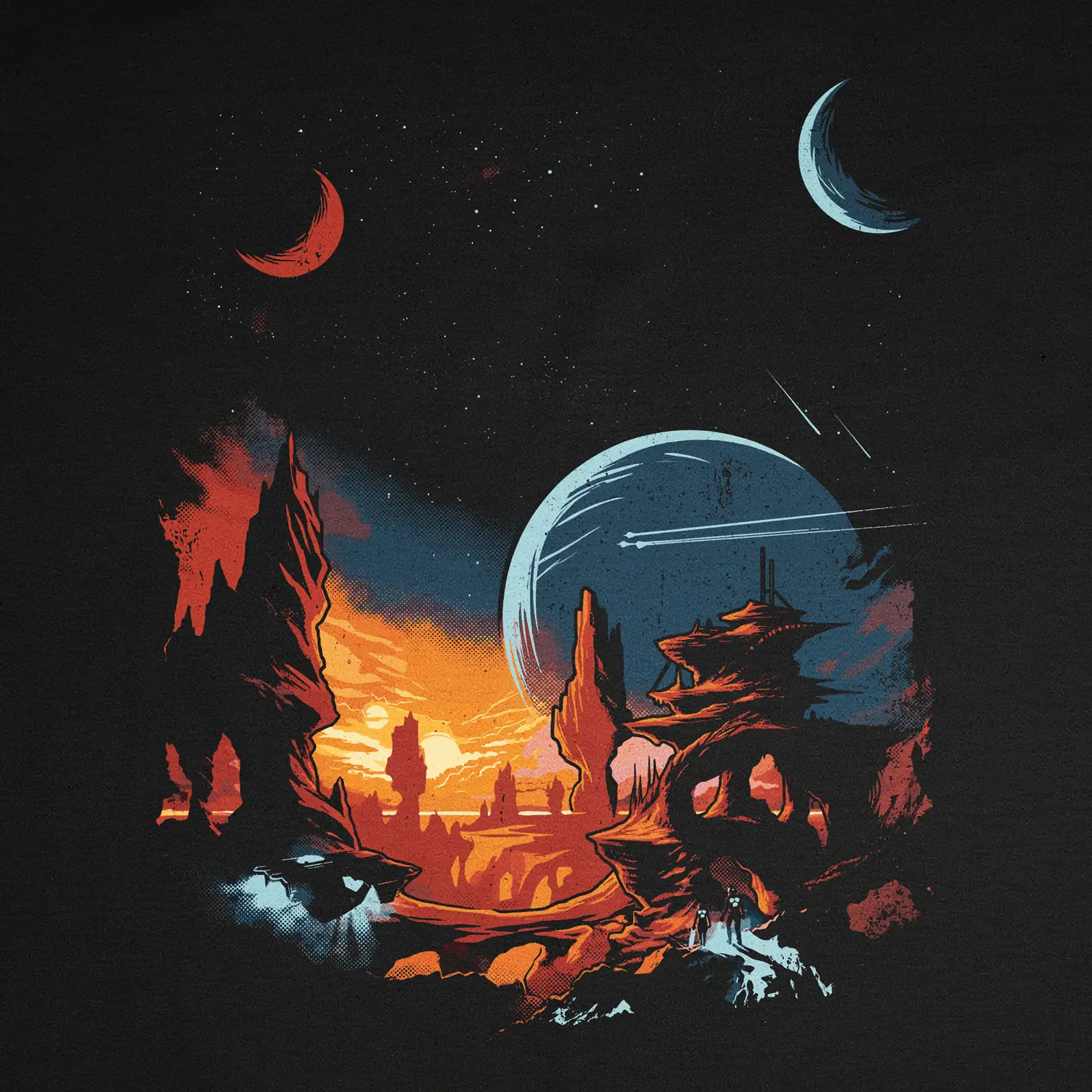 T-shirt Stellaris Artwork - Image 2