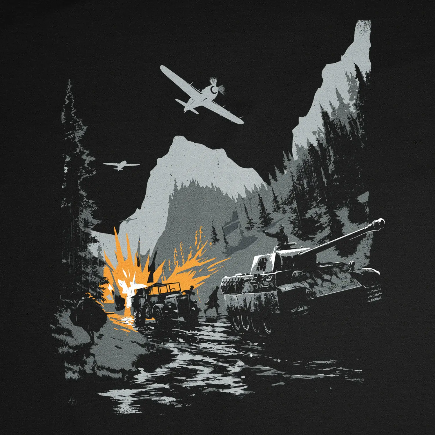 T-shirt Tank Ambush - Image 2