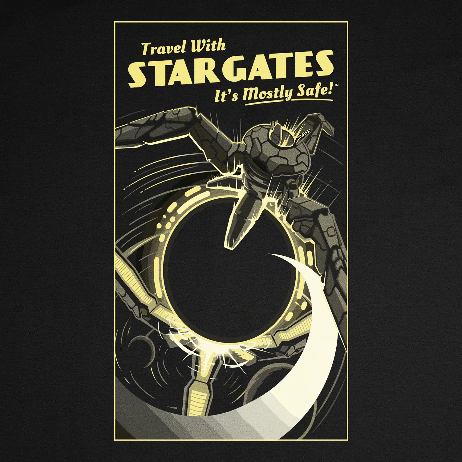 T-shirt Travel with Stargates - Image 2
